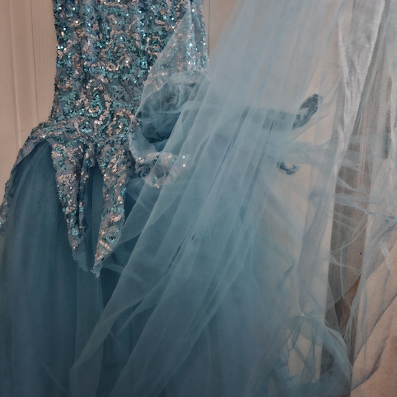 Women/Teens Sparkling Blue Princess/Fairy/Ballet Costume - Picture 4 of 13